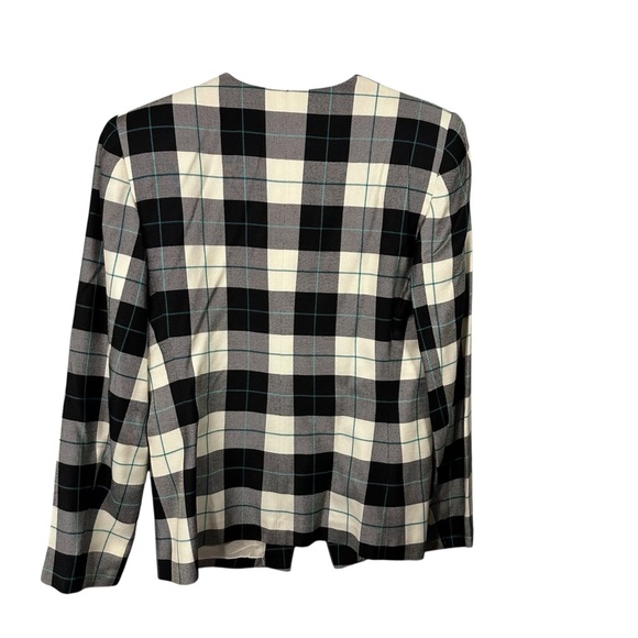 STYLE BUNDLE Women’s Vintage Bold Colorful Blazer Dress Shirt Print Red BW M L - Picture 6 of 16